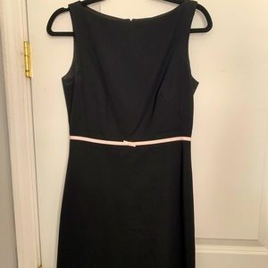J. Crew Boatneck Dress in Black